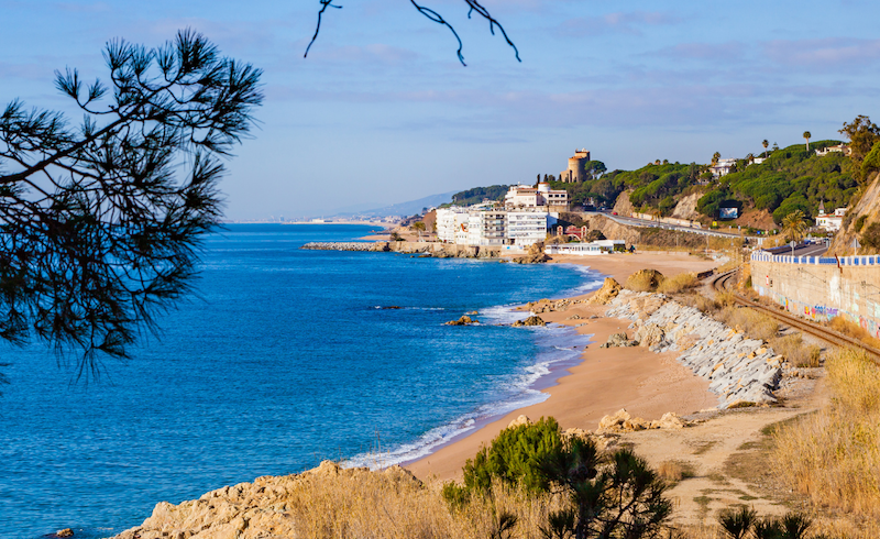 Sant Pol de Mar Beach